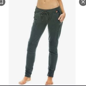 Aviator Nation Moto Jogger Sweatpants in Grey, Size XS